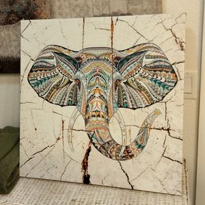 Elephant canvas print